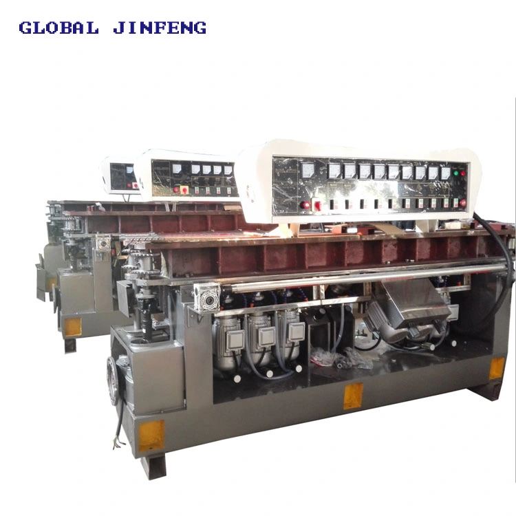 11 Motor Straight Line Glass Grinder Grinding Machine for Glass Processing (JFE11325)