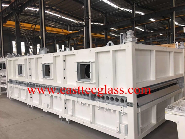 2440X5000mm Flat Convection Glass Tempering Machine Glass Tempering Oven Glass Tempering Furnace