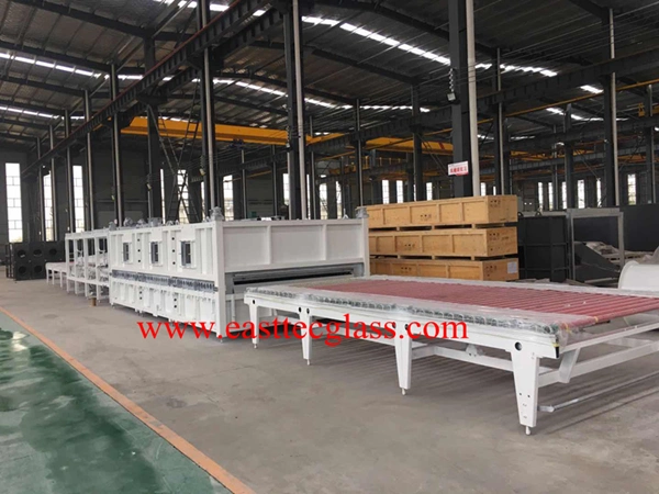 2440X5000mm Flat Convection Glass Tempering Machine Glass Tempering Oven Glass Tempering Furnace